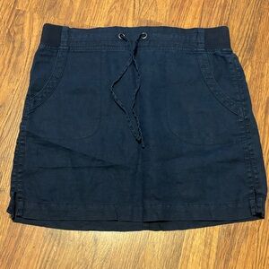 Athleta Navy Blue Mini Skirt